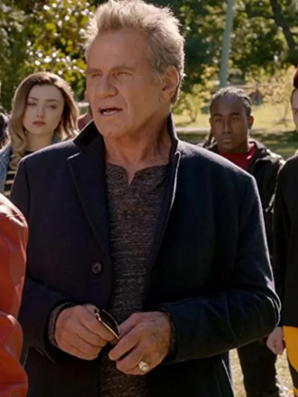 Martin Kove Tv Series Cobra Kai Black Trench Coat