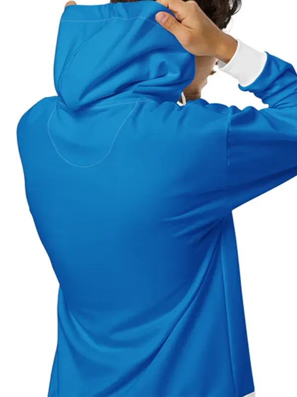 Men Fantastic Four Costume Unisex Zip-Up Hoodie Back