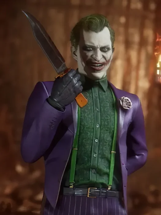Mortal Kombat 11 Joker Purple Coat