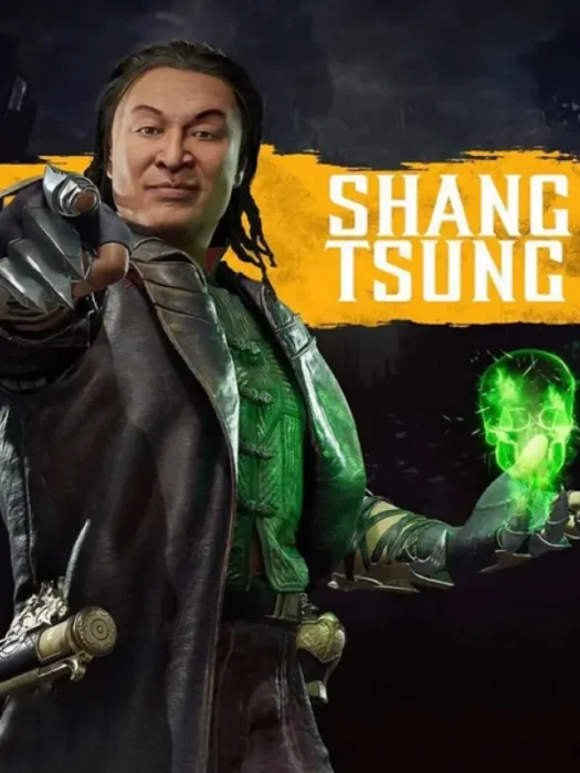 Mortal Kombat 11 Shang Tsung Trench Leather Coat