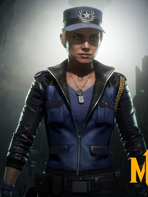Mortal Kombat 11 Sonya Blade Genuine Jacket