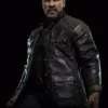 Mortal Kombat 11 Terminator T-800 Grey Leather Jacket