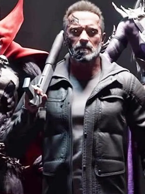 Mortal Kombat 11 Terminator T-800 Hoodie Jacket