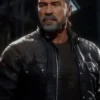 Mortal Kombat 11 Terminator T-800 Leather Jacket