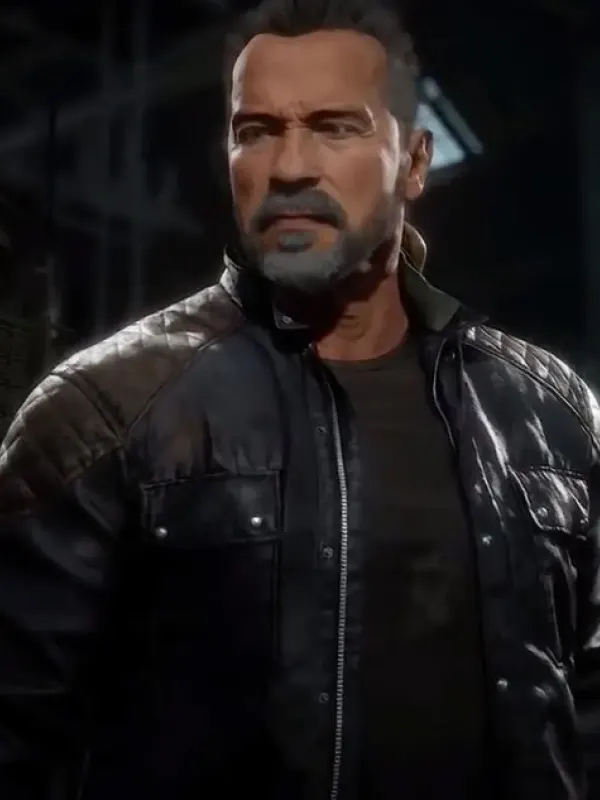 Mortal Kombat 11 Terminator T-800 Leather Jacket