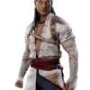 Mortal Kombat 2023 Liu Kang White Cotton Jacket