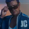 Mortal Kombat II Karl Urban Blue Leather Jacket