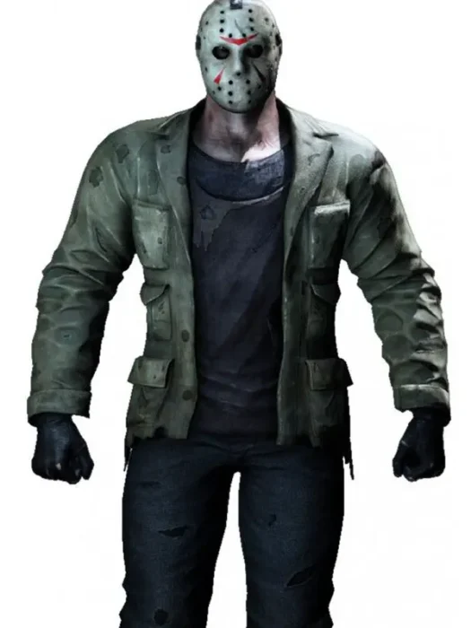 Mortal Kombat X Jason Distressed Leather Jacket