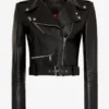 Nattie Neidhart WWE Raw Black Leather Jacket