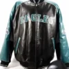 Philadelphia Eagles Shooter Mark Wahlberg Leather Jacket