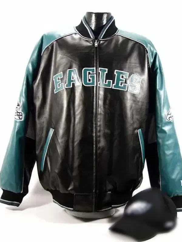 Philadelphia Eagles Shooter Mark Wahlberg Leather Jacket