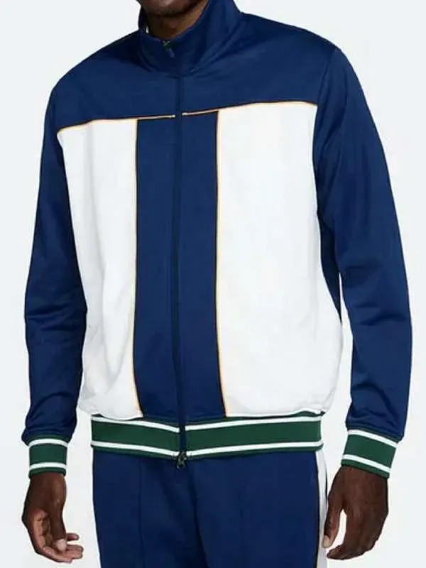 Ralph Macchio Cobra Kai Season 05 Blue Track Jacket