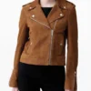Royal-ish Nichole Sakura Suede Jacket