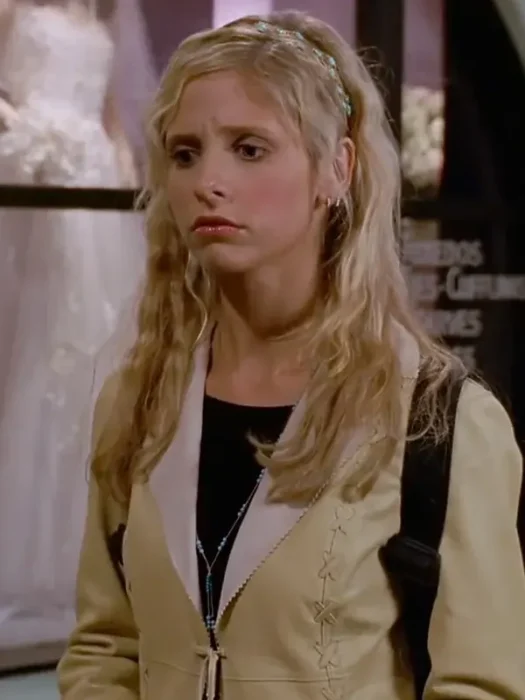 Sarah Michelle Gellar Buffy the Vampire Slayer Leather Jacket