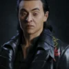 Shang Tsung Mortal Kombat 11 Black Leather Coat
