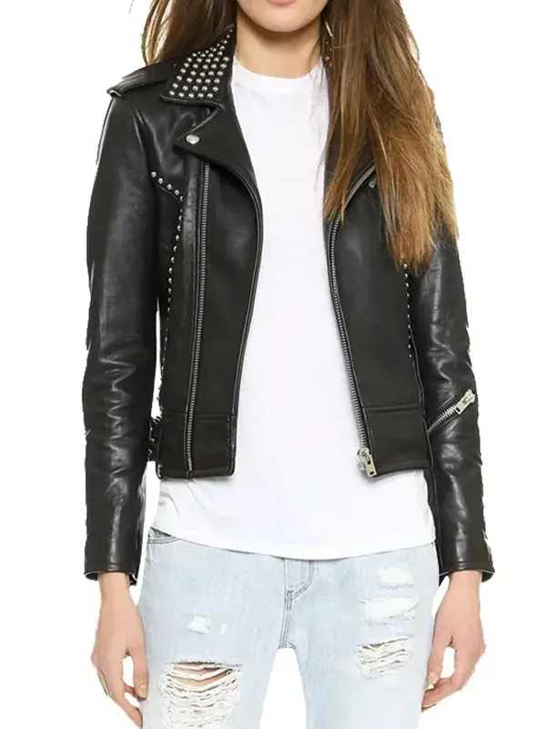 Shannon Beador The Real Housewives of Orange County Studded Leather Jacket