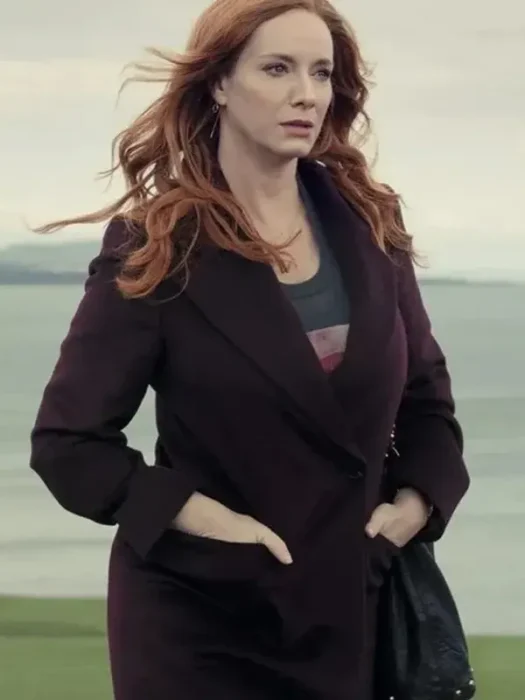 Small Town Big Story Christina Hendricks Coat