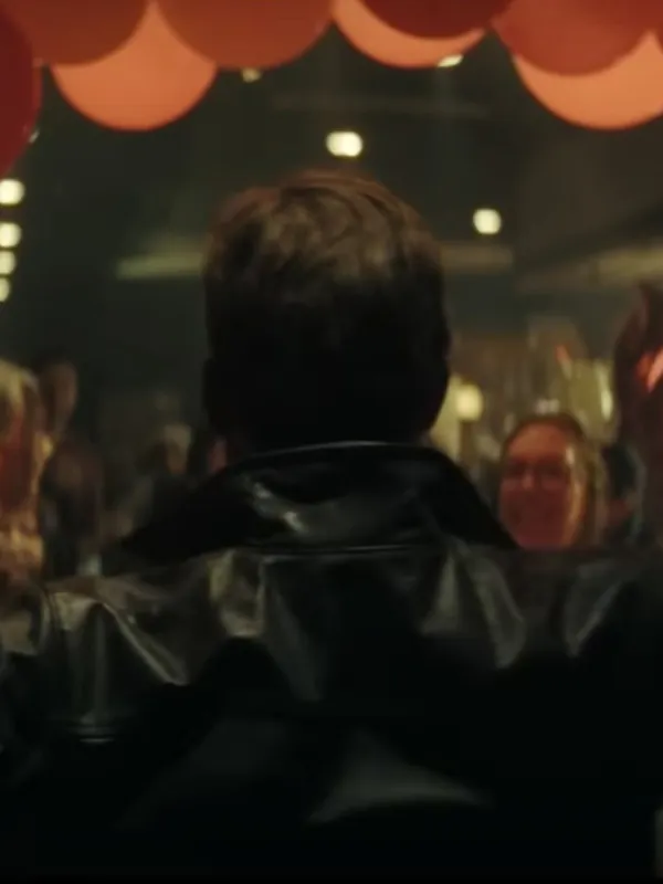 Smoke 2025 Dave Gudsen Black Leather Jacket Back