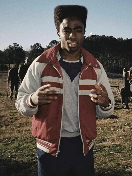Stranger Things Caleb McLaughlin Bomber Jacket
