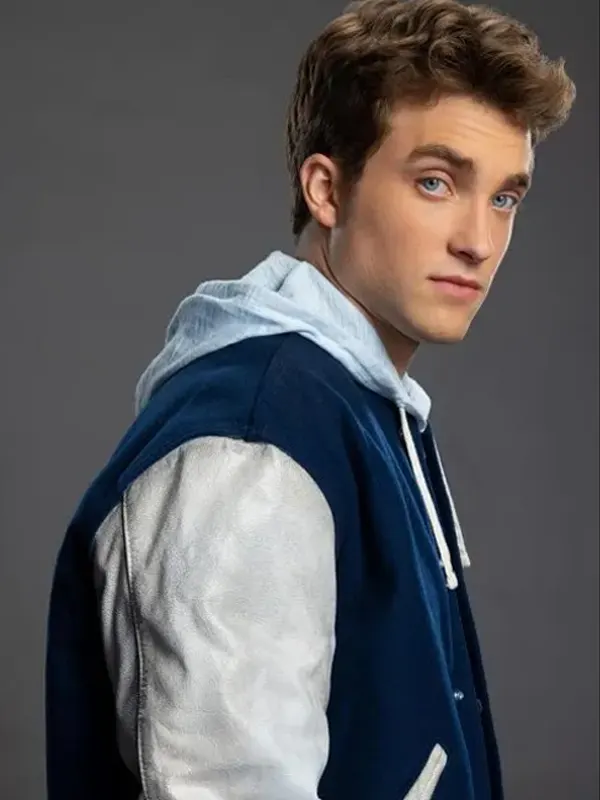 Superman & Lois Jordan Elsass Varsity Jacket Side look