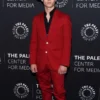 Tanner Buchanan Tv Series Cobra Kai Premiere Event Red Blazer