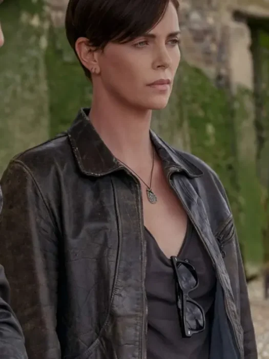 The Old Guard Charlize Theron Leather Jacket