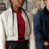 The Old Guard KiKi Layne White Jacket