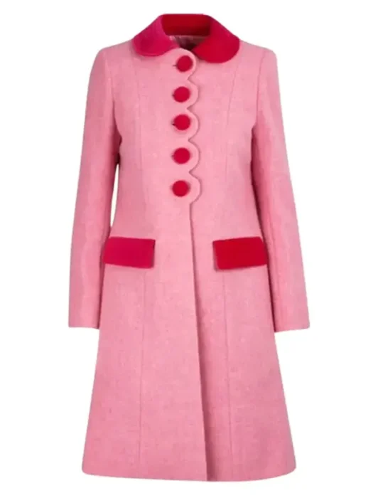 The Today Show Jenna Bush Hager Pink Coat