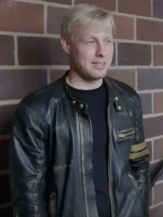 Welcome to Plathville S06 Ethan Plath Motorcycle Leather Jacket