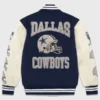 Dallas Cowboys Varsity Jacket Back