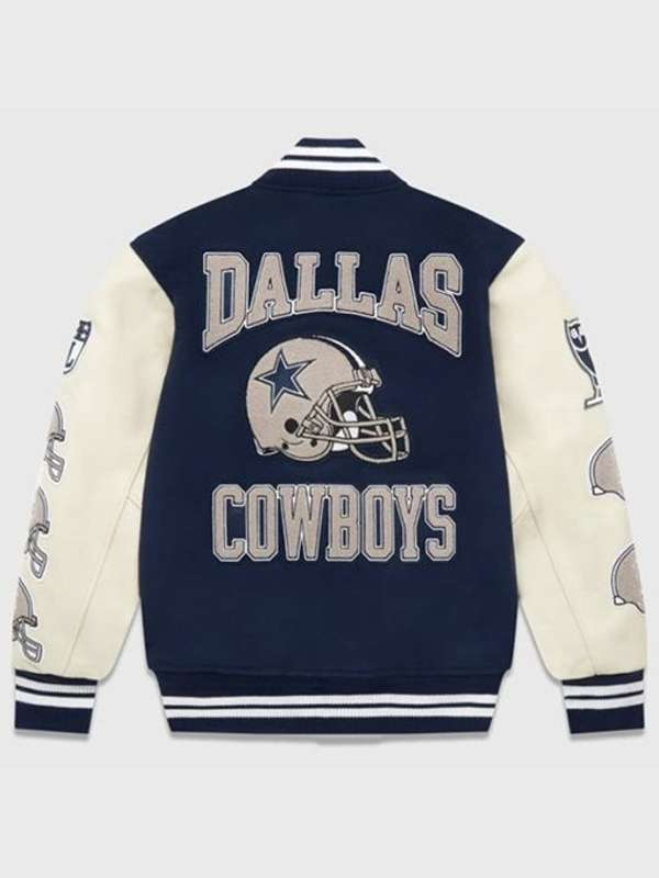 Dallas Cowboys Varsity Jacket Back