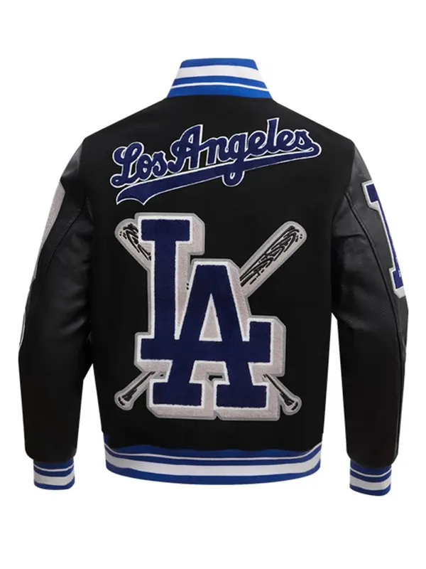 LOS ANGELES DODGERS MLB VARSITY JACKET BACK