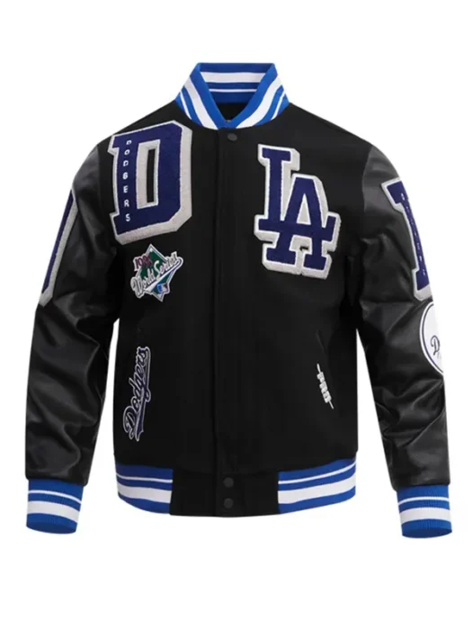 MLB LOS ANGELES DODGERS MASHUP MEN'S WOOL VARSITY JACKET