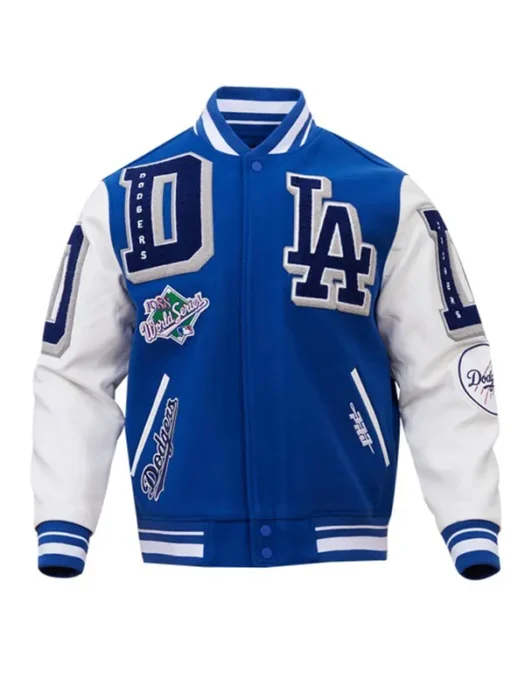 MLB LOS ANGELES DODGERS MASHUP VARSITY JACKET