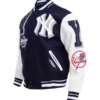 MLB NEW YORK YANKEES MASHUP MEN'S RIB WOOL JACKET