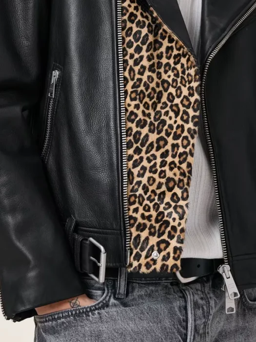 Mick Leather Biker Jacket