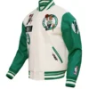 NBA BOSTON CELTICS RETRO CLASSIC VARSITY JACKET