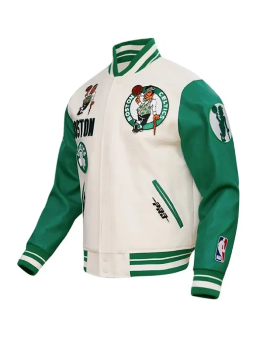 NBA BOSTON CELTICS RETRO CLASSIC VARSITY JACKET