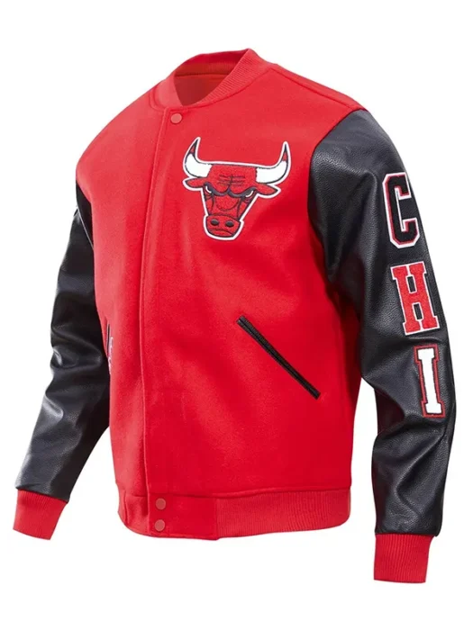 NBA CHICAGO BULLS CLASSIC WOOL MEN'S VARSITY JACKET