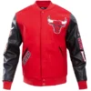 NBA CHICAGO BULLS CLASSIC WOOL VARSITY JACKET