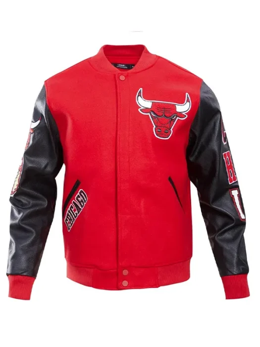 NBA CHICAGO BULLS CLASSIC WOOL VARSITY JACKET