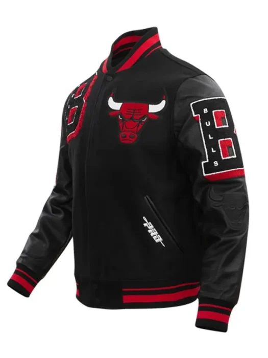 NBA CHICAGO BULLS MASHUP VARSITY JACKET