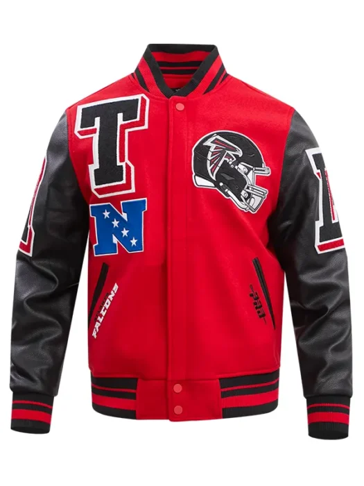NFL ATLANTA FALCONS MASHUP WOOL VARSITY JACKET