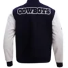 NFL DALLAS COWBOYS CLASSIC WOOL MEN'S VARSITY JACKET BACK