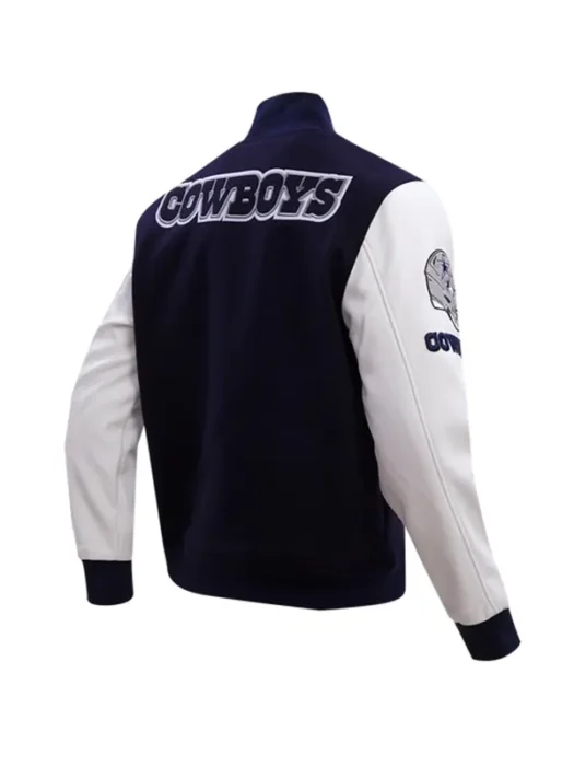 NFL DALLAS COWBOYS CLASSIC WOOL VARSITY JACKET BACK