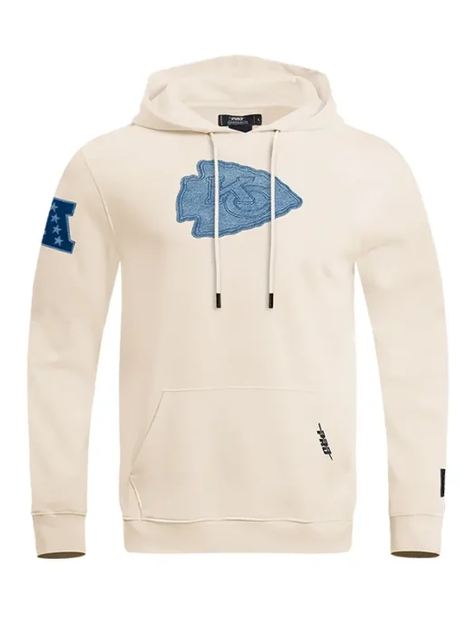 NFL KANSAS CITY CHIEFS VARSITY BLUES MEN'S PULLOVER HOODIE