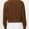 Orten Suede Bomber Jacket Back