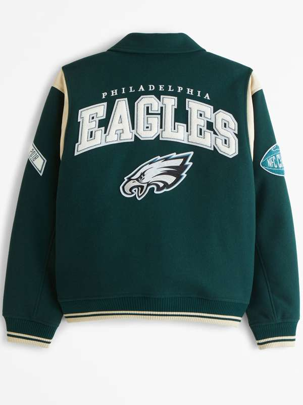 Philadelphia Eagles Varsity Jacket Back