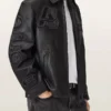 Williams X AllSaints Garrison Leather Jacket