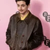 A Complete Unknown Timothee Chalamet Brown Jacket